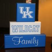 UK Kentucky Wildcat Family Blocks 